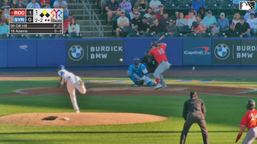 Gary Gill Hill In play, run(s) to Riley Adams