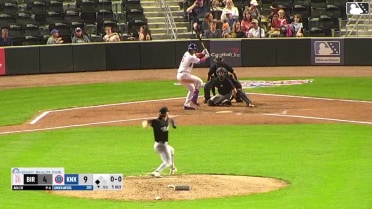 Eric Adler In play, run(s) to Owen Ayers