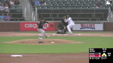 Anthony DePino homers (15) on a fly ball to left center field. Dylan Campbell scores.