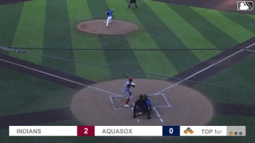 Kelvin Hidalgo grounds out to first baseman Luis Suisbel. Ethan Hedges scores. Alan Espinal to 2nd.