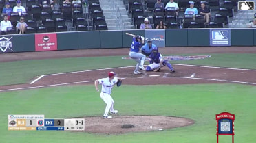 Matthew Wood homers (12) on a fly ball to right center field.