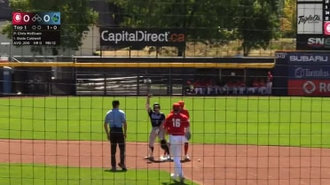 Slade Caldwell's three-hit game