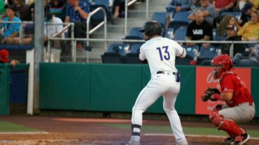 Two run Home Run by Lavey!  8-2 Frogs in the third