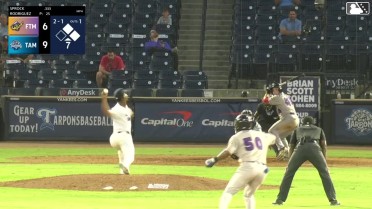 Jose M. Rodriguez In play, out(s) to Ryan Sprock