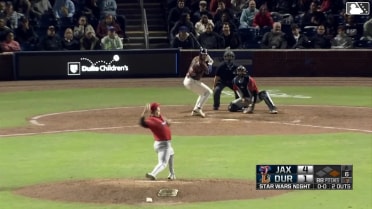 Gavin Lux homers (1) on a fly ball to right center field. Raynel Delgado scores.