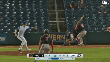 Easton McGee In play, run(s) to Riley Adams