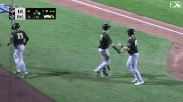 Jake Holton cranks a two-run home run to left-center