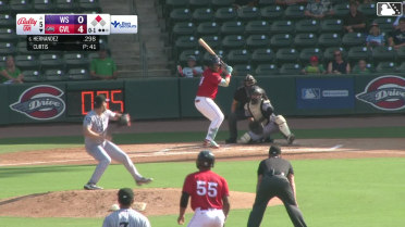 Ronny Hernandez singles on a sharp line drive to center fielder Ely Brown. Maximus Martin scores.