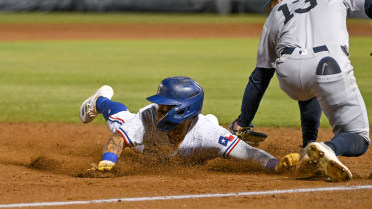 Antonio Gomez throws out Max Acosta