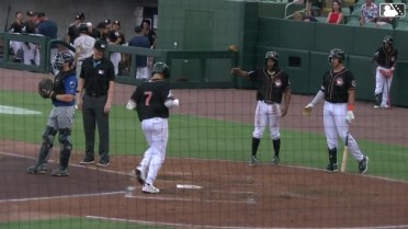Ethan Workinger's two-run homer