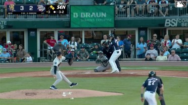 Carter Kieboom grounds into a double play, shortstop Oswaldo Cabrera to second baseman Anthony Volpe to first baseman Ernesto Martinez Jr. Keaton Anthony out at 2nd. Carter Kieboom out at 1st.