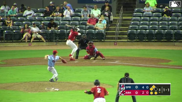Charlie Pagliarini singles on a sharp ground ball to center fielder Chase Davis. J.T. Arruda scores. Sammy Siani scores.