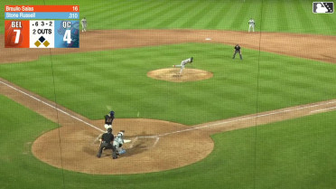 Stone Russell singles on a ground ball to second baseman Jesus Hernandez. Jose Cerice scores. Austin Charles to 2nd.