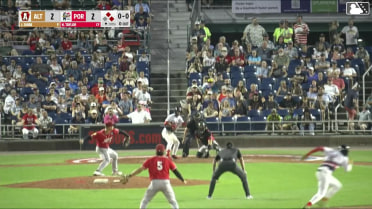 Jake Shirk Ball to Raudelis Martinez