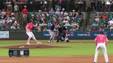Cole Carrigg homers (3) on a fly ball to right field.