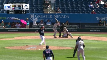 Isaiah Campbell In play, run(s) to Yolmer Sánchez