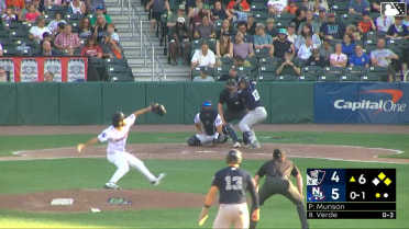 Miguel Palma singles on a line drive to left fielder Carter Cunningham. Coby Morales scores. Tomas Frick to 2nd.