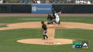 Gabriel Aguilera gets his fifth strikeout of the game