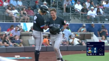 Tanner Schobel's solo home run