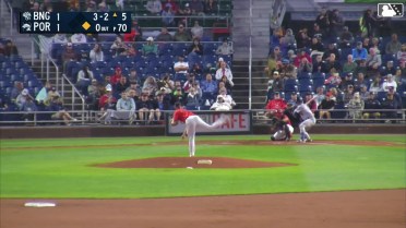 Wikelman Gonzalez's seventh strikeout