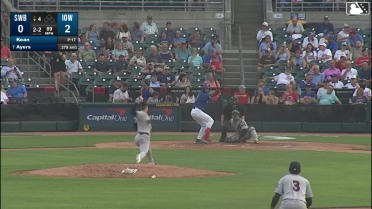 Owen Ayers' first Triple-A homer