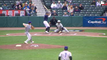 Jay Harry homers (4) on a fly ball to right field.