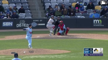 John Brebbia In play, run(s) to Robert Moore