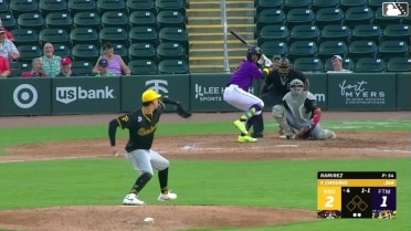 Byron Chourio homers (6) on a fly ball to right field.