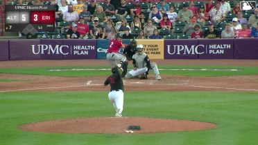 Keiner Delgado homers (8) on a fly ball to center field.