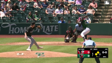Nathan Dettmer In play, run(s) to Jose Meza