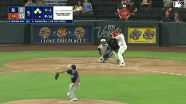 Dustin Saenz In play, run(s) to Brian Serven