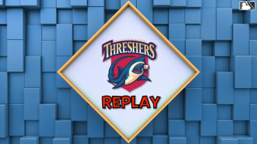 Nathan Humphreys singles on a fly ball to right fielder Anibal Salas. Tyler Pettorini scores.