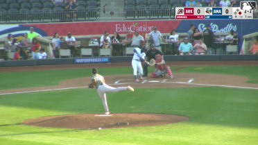 Jansel Luis homers (12) on a fly ball to right center field. Demetrio Crisantes scores.
