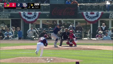 Tucker Davidson Swinging Strike to Jace Jung