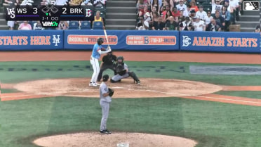 Yohairo Cuevas homers (6) on a fly ball to left field.