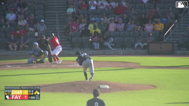 Santiago Suarez's seventh strikeout