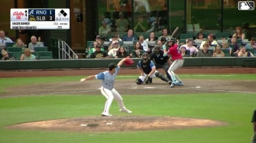 Hagen Danner In play, run(s) to Demetrio Crisantes