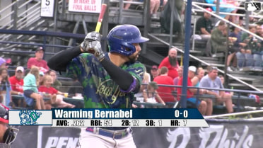 Warming Bernabel's eighth home run