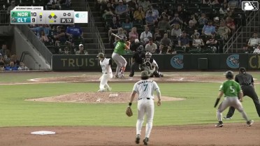 Creed Willems singles on a line drive to left fielder Caden Connor. Christian Encarnacion-Strand scores.