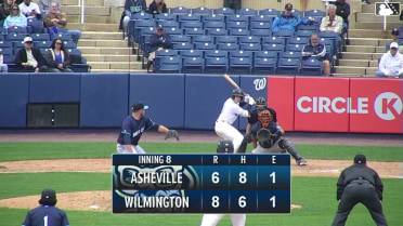 Devin Fitz-Gerald walks. Randal Diaz scores. Nate Rombach to 3rd. Cristhian Vaquero to 2nd.