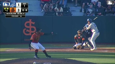 Fernando Vasquez Ball to Easton Shelton