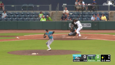Noah Schultz In play, run(s) to Chuckie Robinson