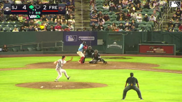 Garrett Langrell In play, run(s) to Derek Bernard