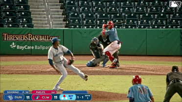 Lluveres Severino In play, run(s) to Robert Phelps