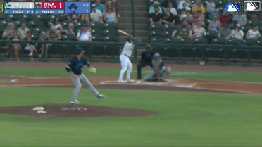 James Hicks In play, run(s) to Jack Pineda
