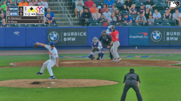 Jonathan Santucci In play, run(s) to Trevor Story