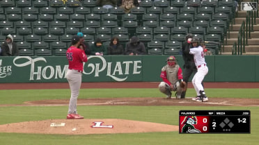 Yhoiker Fajardo's seven strikeouts