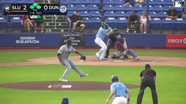 Joel Lara In play, run(s) to JoJo Parker