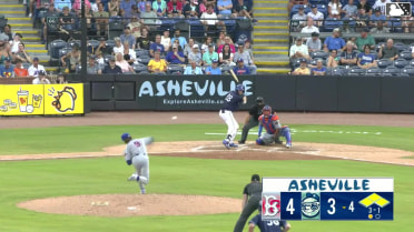Jack Moss walks. John Garcia scores. Brandon Nigh to 3rd. Caden Powell to 2nd.