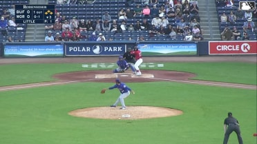 Brendon Little In play, run(s) to Vinny Capra